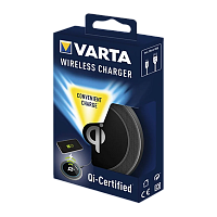Беспроводное З/У Varta Wireless Qi II 2.0A 5W черный синий