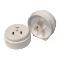 Разъем печной Прогресс о/у  пластиковый  с/з  белый (1/6/72)