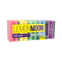 Губка для посуды Lemon Moon 96х64х42мм фреза 5шт. (1/72)