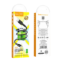 Кабель HOCO X83 Type-C (m)-Type-C (m) 1м 3.0A 60W ПВХ черный (1/33/330)