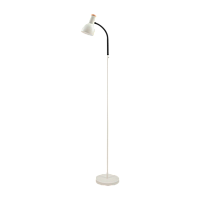 Торшер Camelion KD-435F 40W 230V на основании молочный (1/4) 