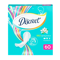 Прокладки женские ежедневные Discreet Trio Spring Breeze Multiform 60шт. (1/8)