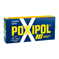 Клей Poxipol эпоксидный 14мл двухкомпонентный серый (1/6/60/240)