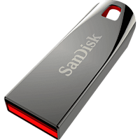 Флеш-накопитель SanDisk Cruzer Force CZ71 8GB USB2.0 металл серебряный 