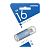 Флеш-накопитель Smartbuy V-Cut 16GB USB2.0 пластик синий
