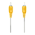Кабель Smartbuy KA-115 1xRCA (m)-1xRCA (m) 5.0м силикон серый (1/150)