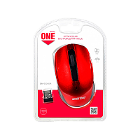 Мышь беспроводная Smartbuy 332AG ONE классическая USB красный (1/60)