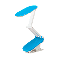 Светильник настольный Ultraflash UF-704 4.8W 230V 24LED прищепка синий