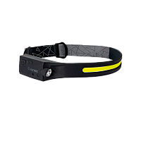 Фонарь налобный Космос 504Lit 20WCOBLED+2WXPELED 1COBLED+1LED от аккум IP54 4 режима чер (1/30/120)