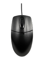Мышь проводная GoPower GPM01 классическая USB черный (1/100)