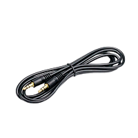 Кабель AUX Atcom Jack 3.5mm (m)-Jack 3.5mm (m) 1.5м силикон черный (1/10/200)