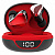 Наушники внутриканальные Smartbuy Boa bluetooth 5.0 с микр. красный черный (1/100)