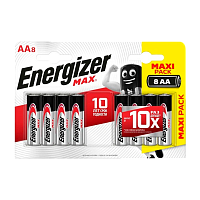 Батарейка Energizer MAX LR6 AA BL8 Alkaline 1.5V (8/96)