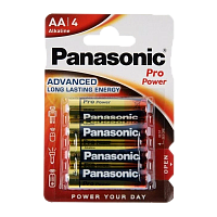 Батарейка Panasonic PRO Power LR6 AA BL4 Alkaline 1.5V (4/48/240)