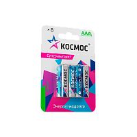Батарейка Космос LR03 AAA BL8 Alkaline 1.5V (8/96/576)