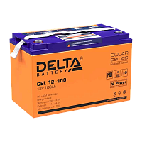Аккумулятор свинцово-кислотный Delta GEL 12-100 12V 100Ah 