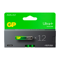 Батарейка GP ULTRA PLUS G-tech LR03 AAA BL12 Alkaline 1.5V (12/96/768) 