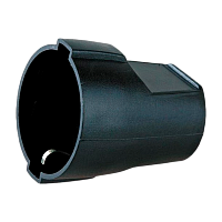 Розетка Volsten S1-MZ 16A С/З ABC-пластик черный (2/20/400)