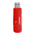Флеш-накопитель Smartbuy Clue 4GB USB2.0 пластик красный