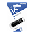 Флеш-накопитель Smartbuy Quartz 16GB USB2.0 пластик черный