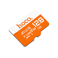 Карта памяти microSD HOCO 128GB Class10 A1 UHS-I (U3) 100 МБ/сек V30 (1/100)