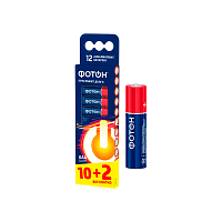 Батарейка Фотон LR03 AAA BL12 Alkaline 1.5V