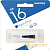 Флеш-накопитель Smartbuy Iron 16GB USB2.0 пластик белый черный