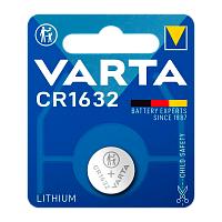 Батарейка Varta ELECTRONICS CR1632 BL1 Lithium 3V (6632) (1/10/100)