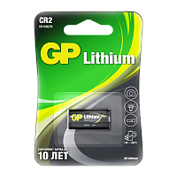 Батарейка GP CR2 BL1 Lithium 3V (1/10/450) 