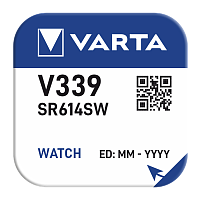 Батарейка Varta 339 BL1 Silver Oxide 1.55V (1/10/100)