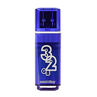 Флеш-накопитель Smartbuy Glossy 32GB USB3.0 пластик синий