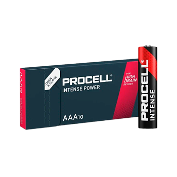 Батарейка Duracell Procell INTENSE LR03 AAA BOX10 Alkaline 1.5V
