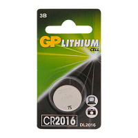 Батарейка GP CR2016 BL1 Lithium 3V (1/10/100/900) R 