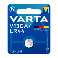 Батарейка Varta ELECTRONICS G13/LR1154/LR44/357A/A76 BL1 Alkaline 1.5V (4276) (1/10/100) 