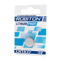 Батарейка Robiton PROFI CR1632 BL1 Lithium 3V (1/40/1800) 
