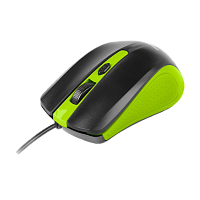 Мышь проводная Smartbuy 352 ONE классическая USB черный зеленый (1/100)