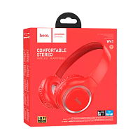 Наушники полноразмерные HOCO W41 bluetooth 5.3 красный (1/60)