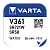Батарейка Varta 361 (SR721W) BL1 Silver Oxide 1.55V (1/10/100)