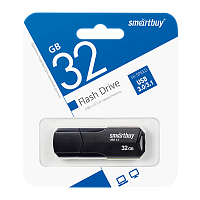 Флеш-накопитель Smartbuy Clue 32GB USB3.1 пластик черный