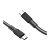 Кабель HOCO X69 Type-C (m)-Type-C (m) 1.0м 3.0A 60W нейлон белый черный (1/33/330)