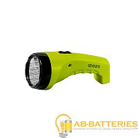 Фонарь туристический Фаzа AccuF2-L5W 5W SMD от аккумулятора прямая подзарядка черный зеленый (1/20)
