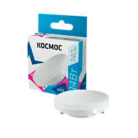 Лампа светодиодная Космос GX53 14W 4500К 220V рефлектор матовая (1/10/100)