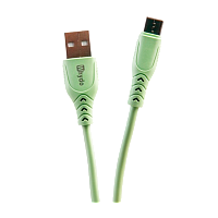 Кабель Ergolux ELX-CDC02-C16 USB (m)-Type-C (m) 1.2м 3.0A зеленый в коробке (1/10/240)