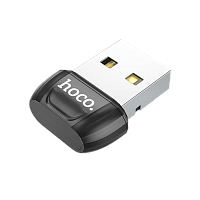 Адаптер HOCO UA18 bluetooth 5.0 черный (1/60/480)