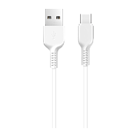 Кабель HOCO X13 USB (m)-Type-C (m) 1м 3.0A ПВХ белый (1/36/360)