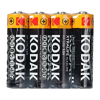 Батарейка Kodak XTRALIFE LR6 AA Shrink 4 Alkaline 1.5V (4/60/600/21600)
