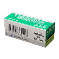 Батарейка SEIZAIKEN 394 (SR936SW) Silver Oxide 1.55V (1/10/100/1000) 