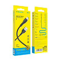 Кабель Borofone BX51 USB (m)-Type-C (m) 1м 3.0A ПВХ черный в коробке (1/360)