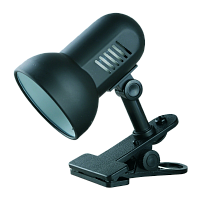 Светильник настольный Camelion H-035 40W 220V E27 прищепка черный (1/12)