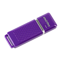 Флеш-накопитель Smartbuy Quartz 64GB USB2.0 пластик фиолетовый 